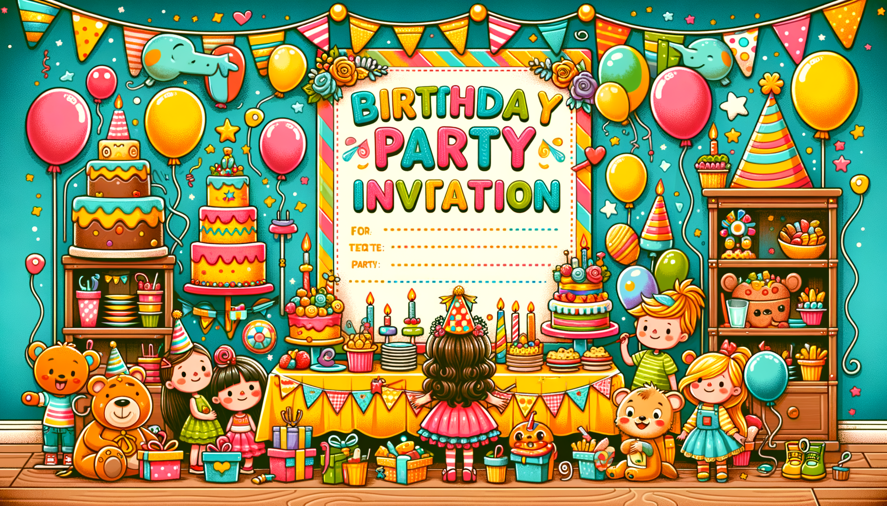 Creative Bluey Birthday Party Invitations for Your Toddler's Celebration
